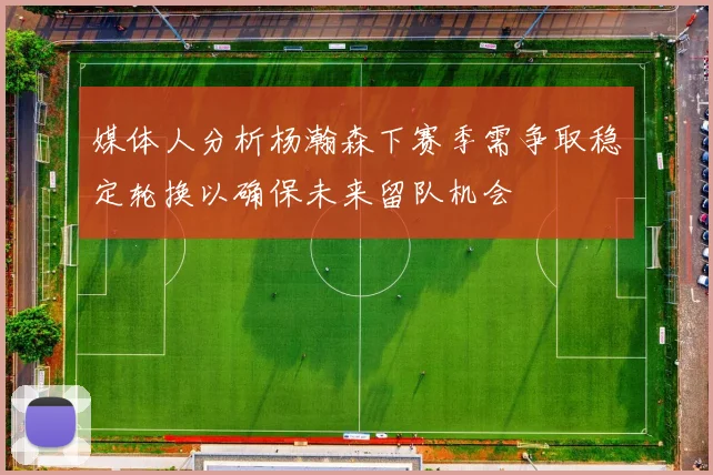 媒体人分析杨瀚森下赛季需争取稳定轮换以确保未来留队机会